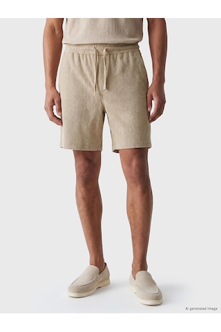 Lc Waikiki Lc Waıkıkı Bej Regular Fit Erkek Şort