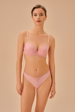 Suwen Sapphire Brazilian String Külot St4380602b077 Pembe