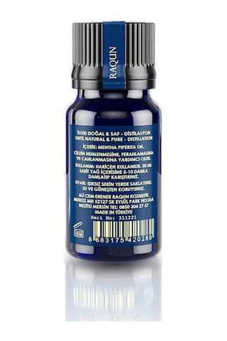 Raqun Aromaterapi Nane Uçucu Yağı 10 Ml Karışık