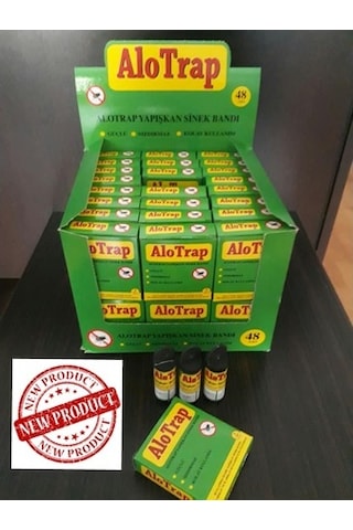 Alotrap Yapışkanlı Sinek Bandı Karasinek Tuzak Bandı 3'Lü Paket N11.7754