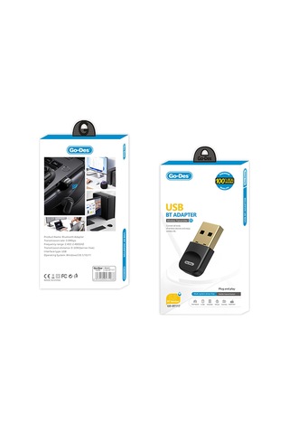 Go Des Gd-bt117 Usb Bluetooth Wireless Adaptör Siyah