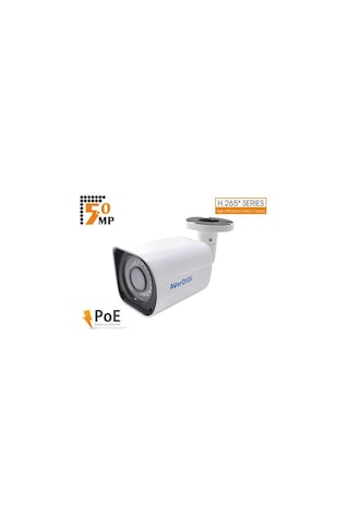Averdigi Ad-850b 5.0mp 3.6 Mm Lens 18 Smd Led H.265 Poe Ir Bullet Ip Kamera