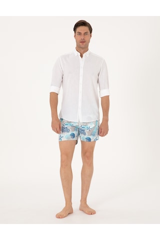 Pierre Cardin Erkek Mint Deniz Şortu 50307930-vr090 Mint
