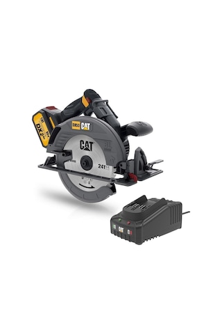 Cat Dx53bc Li-ion Tek Akülü Şarjlı Daire Testere 18volt 2.0ah /185mm