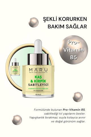 Maru Kaş Ve Kirpik Sabitleyici 20 ML