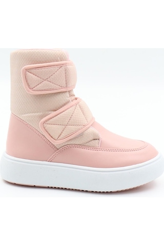 Pinokyo Kongo Pembe 31-35 Cırtlı Sıcak Astar Çocuk Bot-pembe Pembe
