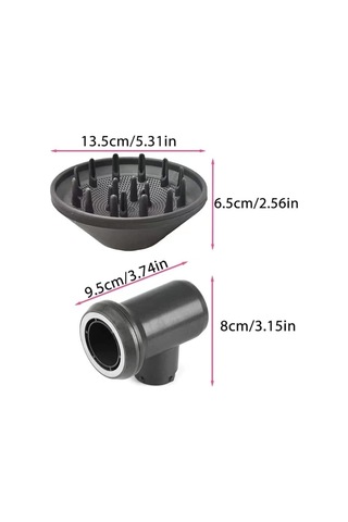 Uyumlu Saç Kurutma Makinesi İçin Airwarp Difüzyon Nozulu Eki Anti Kaldırma Kiti