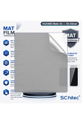 Huaweı Mate X3 Uyumlu Ön Yüzey Mat Hidrojel Ekran Koruyucu 93133932