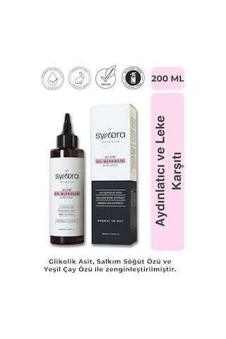 Synora Aydınlatıcı ve Leke Karşıtı Glikolik Asit Tonik 200 ML
