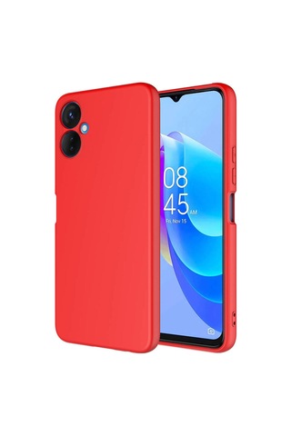 Tecno Spark 9 Pro Uyumlu İçi Kadife Kamera Korumalı Renkli Silikon Kılıf