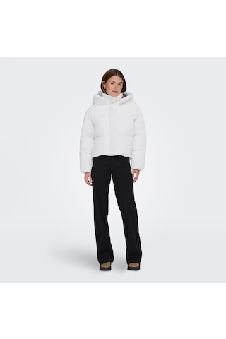 Only Dixie Life Kadın Beyaz Mont 15349122-bw Beyaz