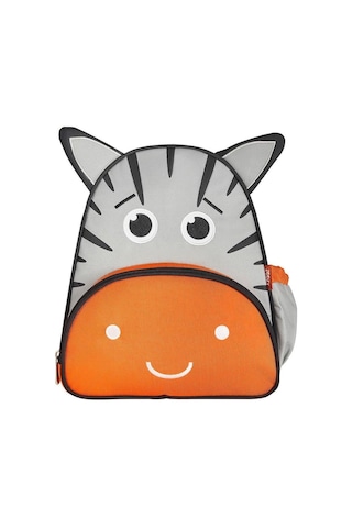 Çocuk Zebra Desenli Okul Sırt Çantası Çok Renkli