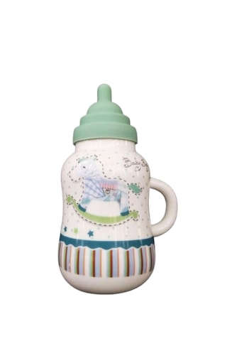 Prestige Porselen Silikon Kapaklı Bebek Biberonu 330 Ml