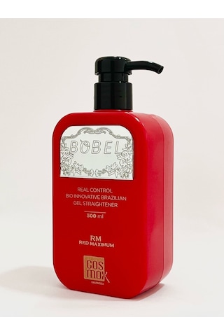 Bobel Kalıcı Düzleştirici Kırmızı Şişe Saç Düzleştirici 500 ML
