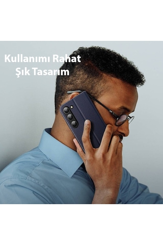 Dux Ducis Sm Galaxy S23 Plus Skinx2 Series Pu Deri Kapaklı Kılıf