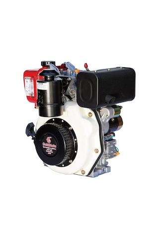 Goldmoto GM178FE-C 7 Hp Marşlı Krank Mili Kamalı Dizel Motor