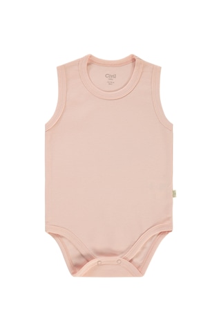 Civil Baby Bebek 5'li Çıtçıtlı Badi 1-3 Yaş Pembe