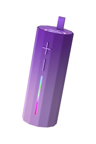 F71 1800 Mah Taşınılabilir Kablosuz Rgb Renkli Işıklı Hoparlör Bluetooth Ses Bombası