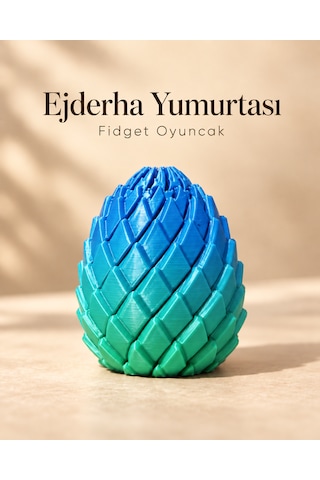Ejderha Yumurtası Döner Fidget Oyuncak Kinetik Stres Oyuncağı