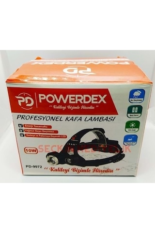 Powerdex PD9972 - Profesyonel Kafa Lambası Gece Feneri