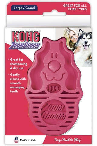 Kong Zoom Groom 11 CM Tarak Köpek Oyuncağı