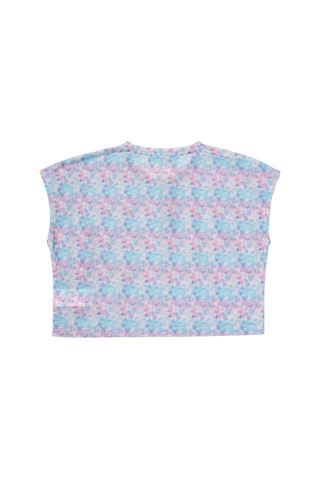 United Colors Of Benetton Benetton Kız Çocuk Turkuaz T-shirt Bnt-g21257