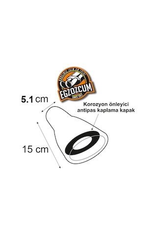 51 Mm. Antipas İç Kaplamalı Oval Rüzgar Sesli Sök/tak Vidalı Nikelaj Egzoz Eksoz Ucu