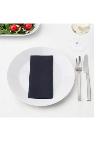 Ikea Mottaga Peçete Siyah 38 x 38 CM