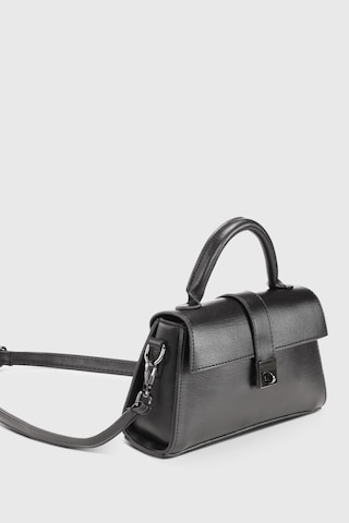Housebags Siyah Kadın Kilitli Çift Saplı Çapraz Çanta 241 Siyah
