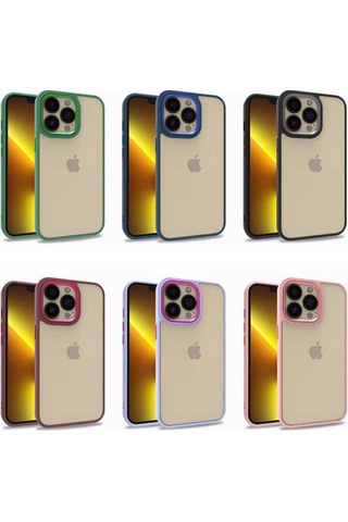 Apple Uyumlu iPhone 13 Pro Kılıf Zore Flora Kapak (541619072)