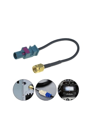 Anten Fişi Kablosu Anten Adaptörü Teleferik Aksesuarları Araba Anten Fişi Teleferik Gsm Gps Tv Anteni - Kaiyi