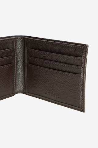Erkek Kahverengı Hediye Kutulu Kart Bölmeli %100 Suni Deri Cüzdan Kahverengi