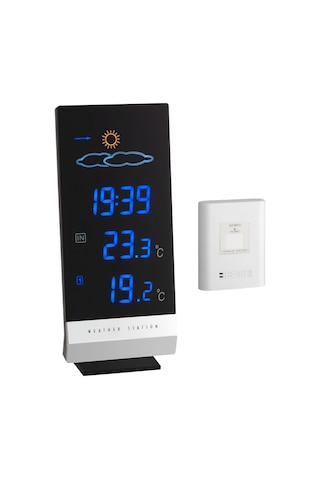 Tfa Lumax Saatli. Kablosuz İç ve Dış Sıcaklık Ölçer. Termometre