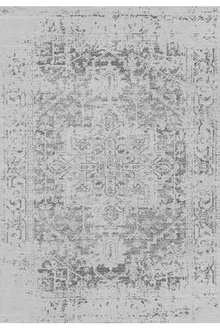Dijital Baskı Pamuk Dokuma Taban Desenli Yolluk Koridor Halısı Gri 831544179 Gri