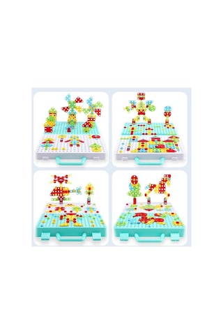 Eğitici Matkap Seti Hayvanlar 3D Stem Creative