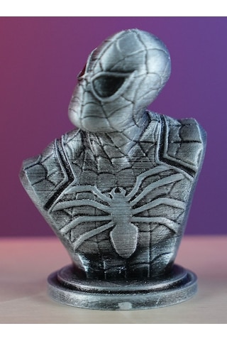 Spider Man - Örümcek Adam Boyalı Büst / Figür - Biblo 10 Cm