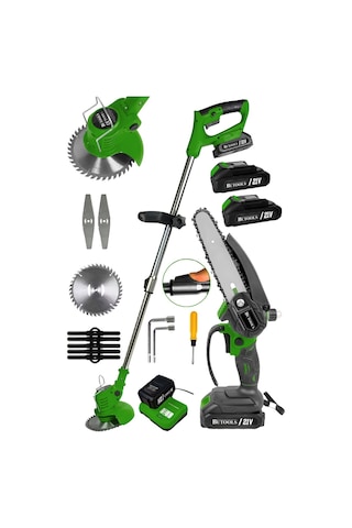 Butools STP45 Yeşil Çim Biçme Seti - 06008B9D00