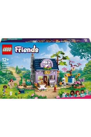 LEGO® Friends Arıcıların Evi ve Çiçek Bahçesi 42669 - 12 Yaş ve Üzeri Gençler için Mini Bebek İçeren Yaratıcı Oyuncak Yapım Seti (1161P)