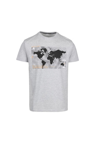 Trespass Erkek Chera- Male Casual Prınted Tshırt Grey Marl T-shır 001