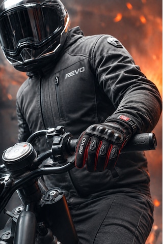 Revo Dokunmatik Ekran Uyumlu Erkek Motosiklet Eldiveni S