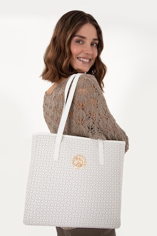U.S. Polo Assn. Kadın Beyaz Omuz Çantası 50311446-VR013