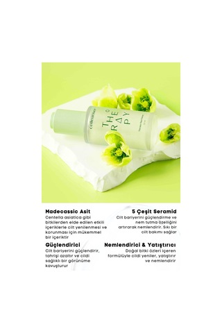 Madecassic Asit & 5 Çeşit Seramid İçeren Yatıştırıcı Ve Nemlendirici Therapy Aqua Serum