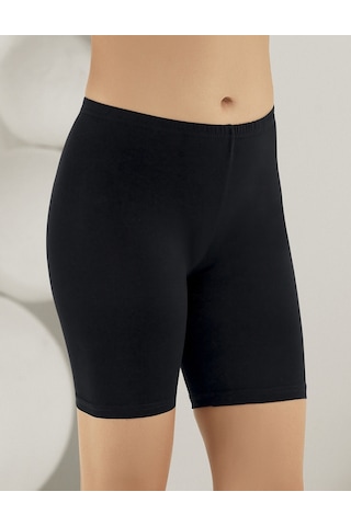 Şahinler Kadın Likralı Kısa Tayt Siyah Mb3083-Sh Siyah