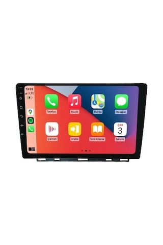 Renault Clio 5 9'' 2019-2024 4gb Ram 64gb Hafıza 8 Çekirdek Carplay Kamera Android Multimedya 9"