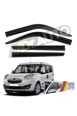 Opel Combo 2012-2018 Arası Cam Rüzgarlığı 4'lü