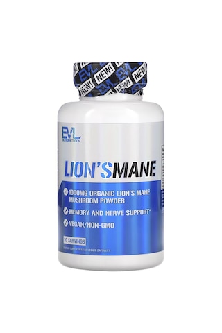 Evlution Organic Lion S Mane Mushroom Nootropics Brain Nerve Supp