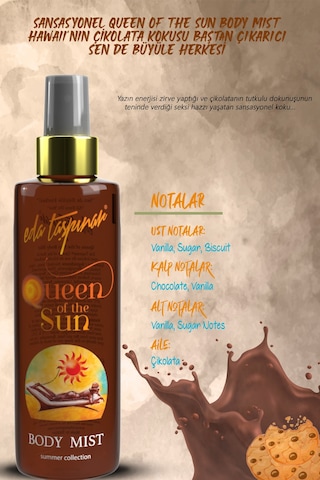 Eda Taşpınar Queen Of The Sun Body Mist Vücut Spreyi 200 ML
