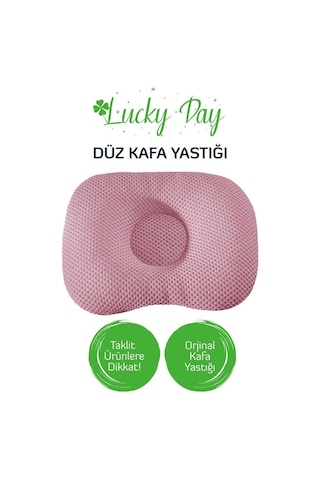 Bebek Düz Kafa Yastığı Pembe