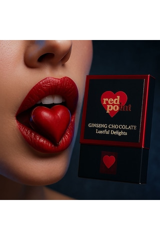 2 Adet Red Point Ginseng Çikolata Kadın Ve Erkek Için Enerji Artırıcı Ve Istek Uyandırıcı 2x12g Performanse