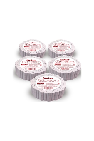 Kafem Dantel Kağıt 12,5 cm 500 Lü x 5 Paket